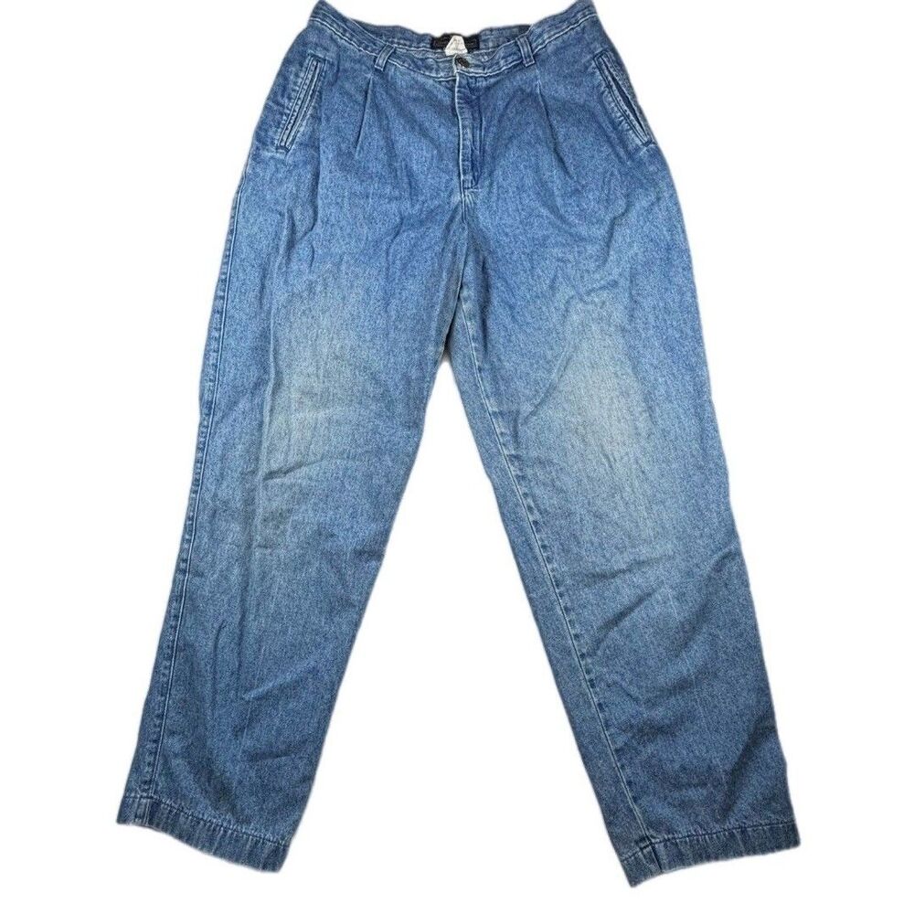 Lee Pleaded high waisted jeans women Size 16 Medium